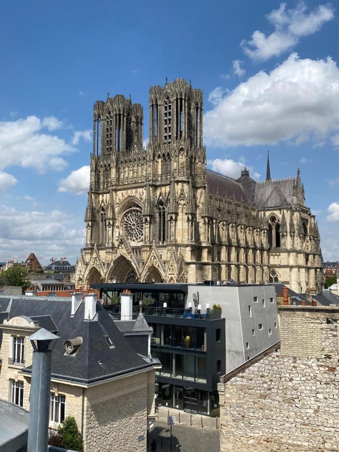 Apartament Duplex Hammam Au Pied De La Cathedrale Avec Vue Reims Zewnętrze zdjęcie