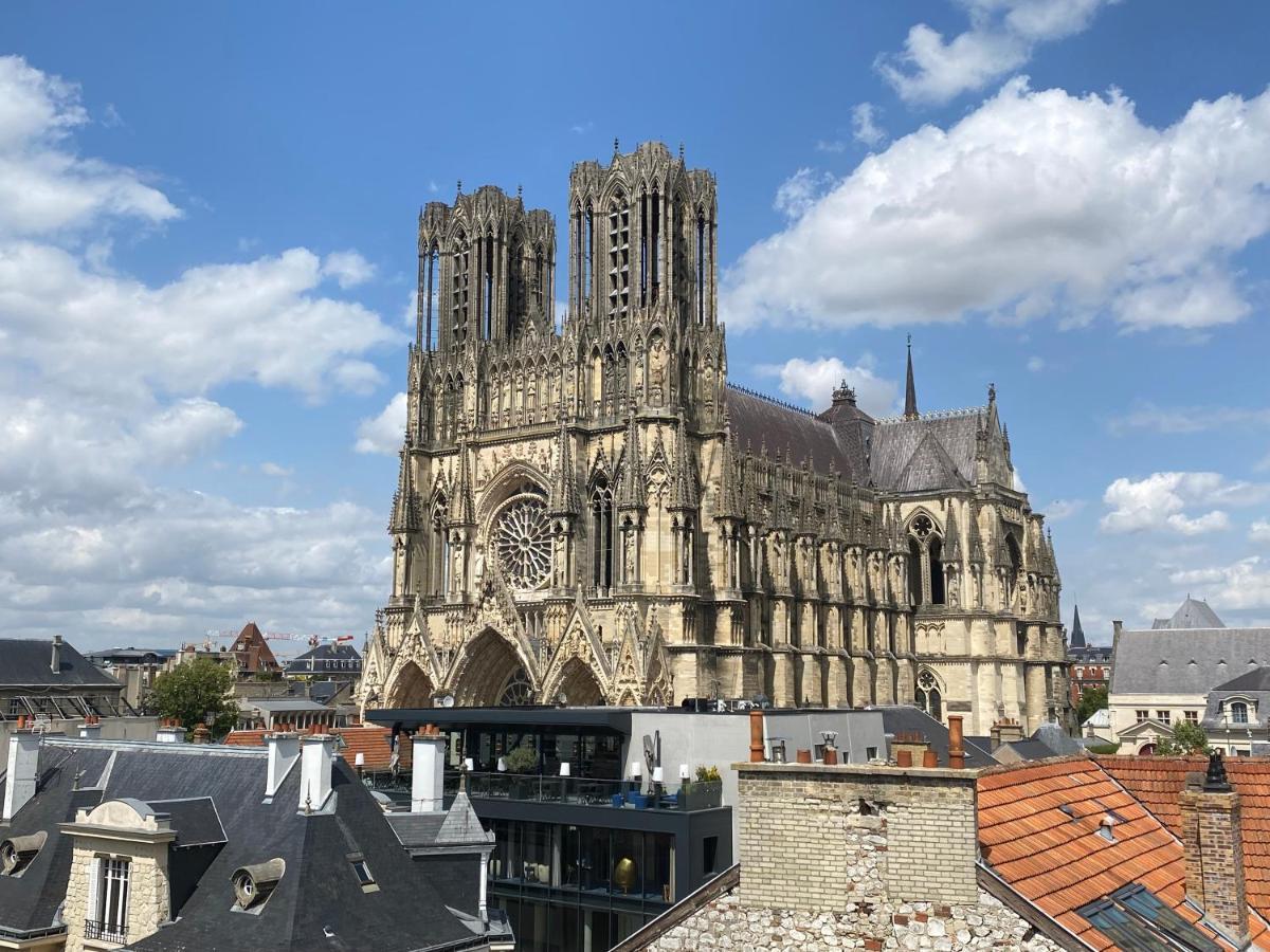 Apartament Duplex Hammam Au Pied De La Cathedrale Avec Vue Reims Zewnętrze zdjęcie